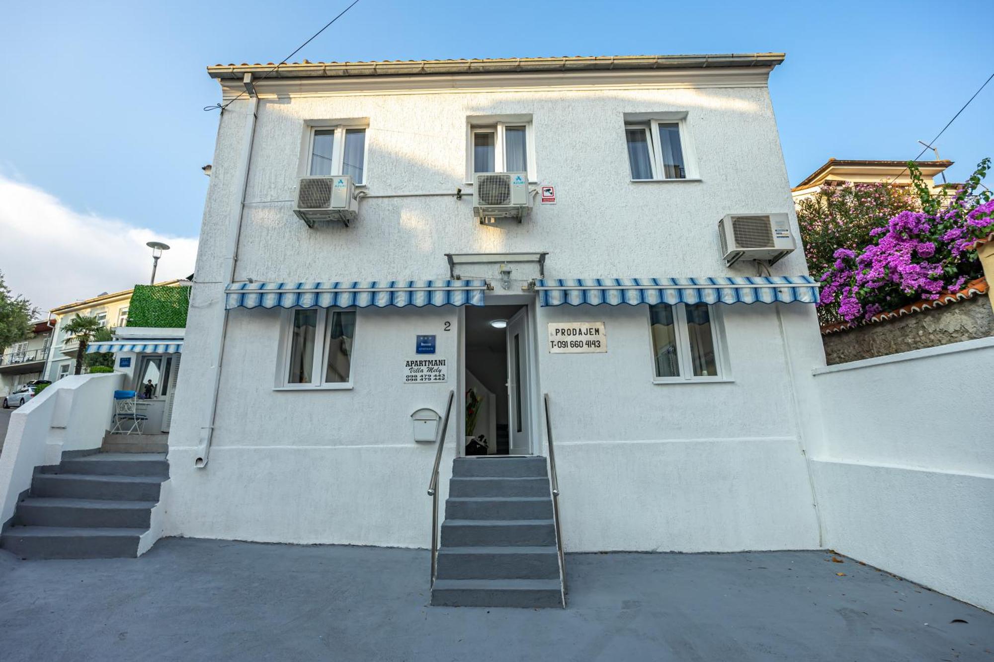 Villa Mely Crikvenica Kvarner Екстер'єр фото